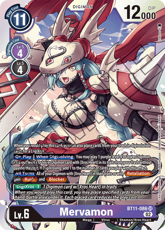BT11-086 SR, Mervamon
