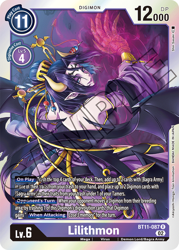BT11-087 R, Lilithmon