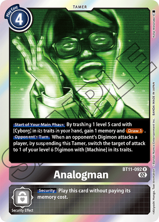 BT11-092 R, Analogman