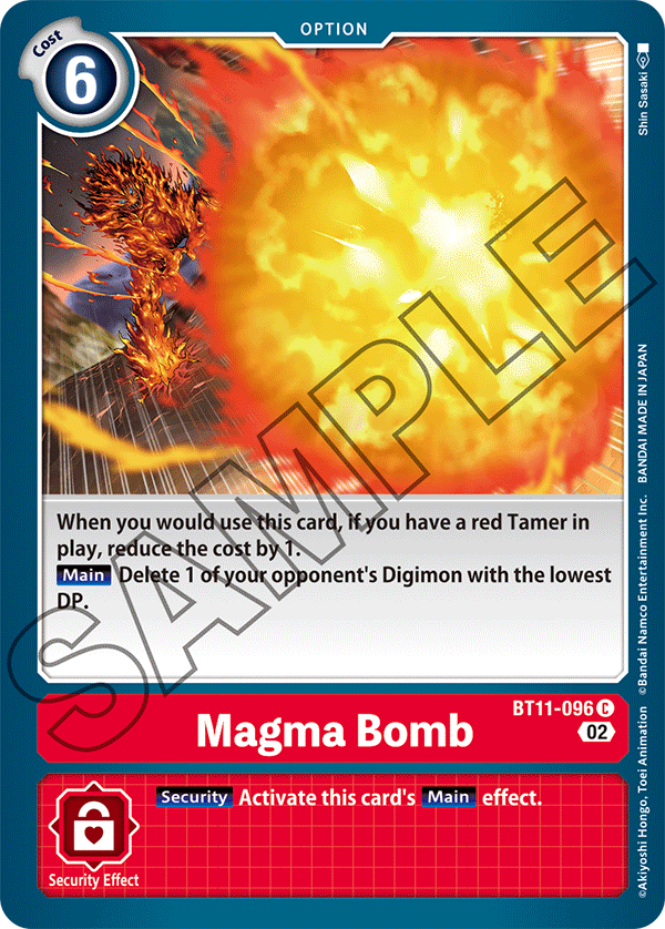 BT11-096 C, Magma Bomb
