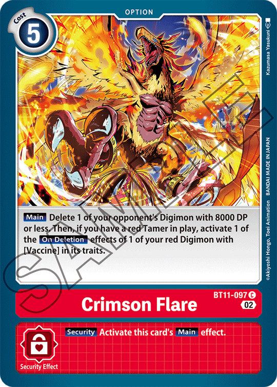 BT11-097 C, Crimson Flare (Foil)