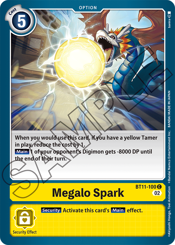 BT11-100 C, Megalo Spark (Foil)
