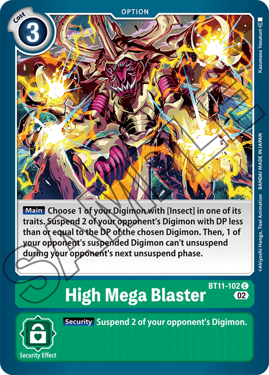 BT11-102 C, High Mega Blaster (Foil)