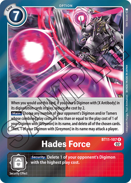 BT11-107 R, Hades Force