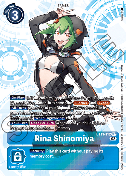 BT11-112 SEC, Rina Shinomiya