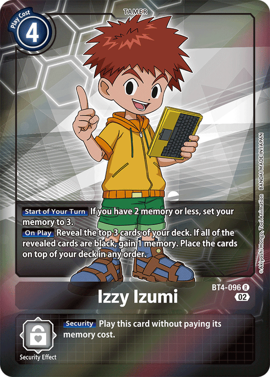 BT04-096 R, Izzy Izumi (ST12/13 Reprint)