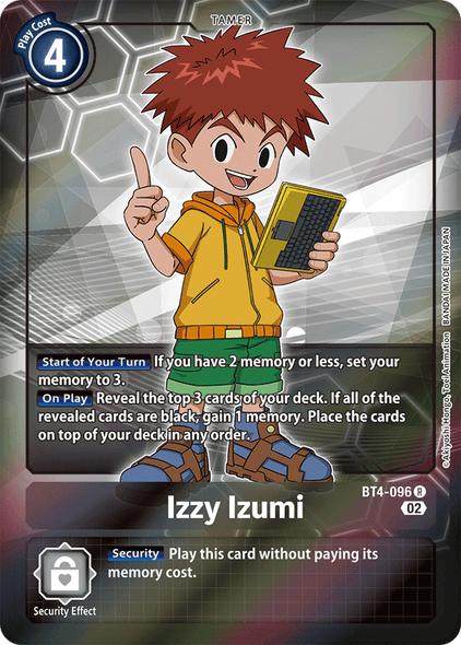 BT04-096 R, Izzy Izumi (ST12/13 Reprint)