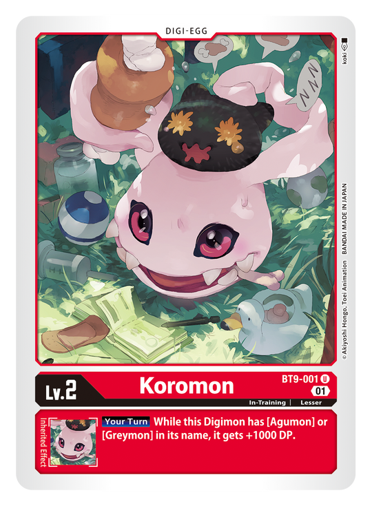 BT09-001 U, Koromon