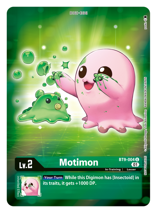 BT09-004 U, Motimon (Box Topper)