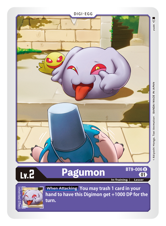 BT09-006 U, Pagumon