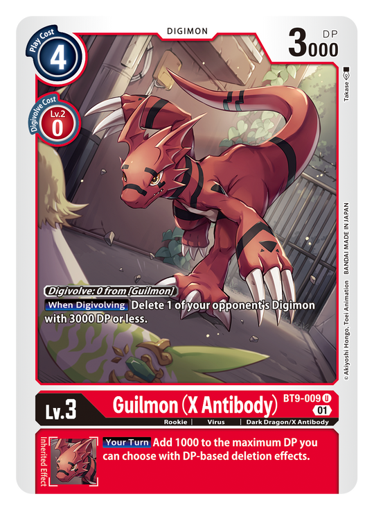 BT09-009 U, Guilmon (X Antibody)