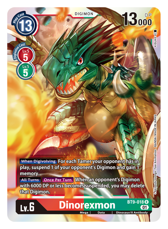 BT09-018 R, Dinorexmon