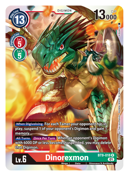 BT09-018 R, Dinorexmon