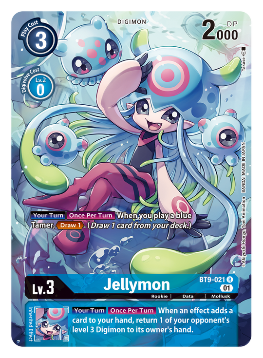 BT09-021 R, Jellymon (Alternate Art)
