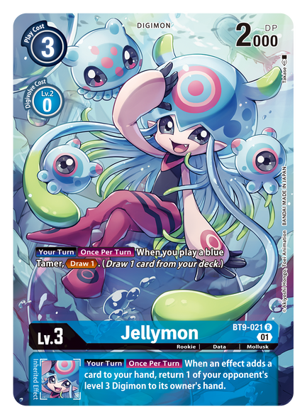 BT09-021 R, Jellymon (Alternate Art)