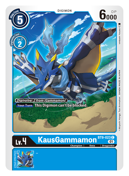 BT09-023 C, KausGammamon