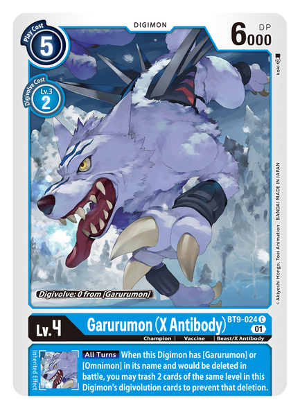BT09-024 C, Garurumon (X Antibody)
