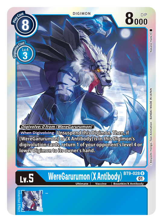 BT09-028 R, WereGarurumon (X Antibody)