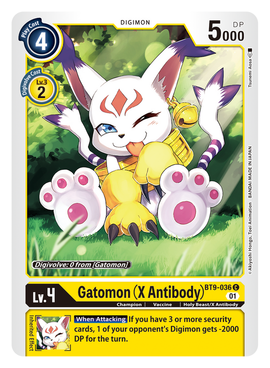 BT09-036 C, Gatomon (X Antibody)