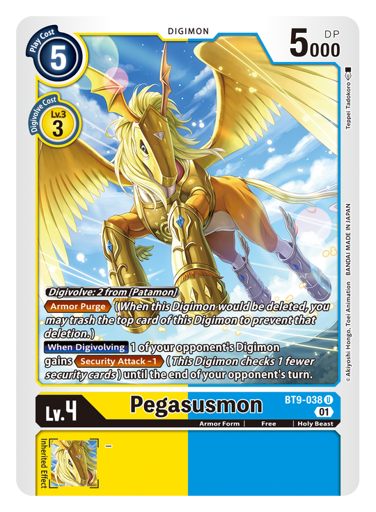 BT09-038 U, Pegasusmon