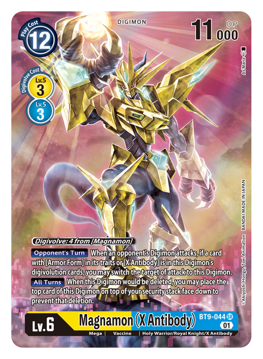 BT09-044 SR, Magnamon (X Antibody) (Alternate Art)