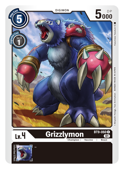 BT09-060 C, Grizzlymon