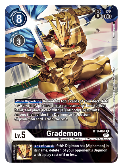 BT09-064 R, Grademon (Alternate Art)