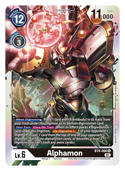 BT09-066 R, Alphamon