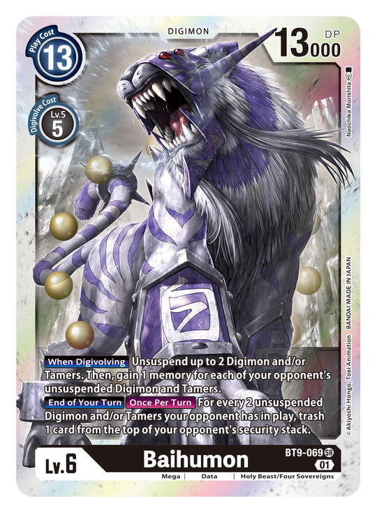 BT09-069 SR, Baihumon