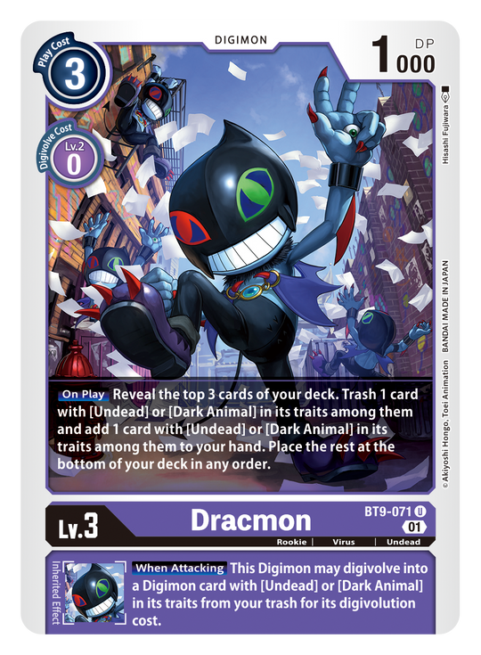 BT09-071 U, Dracmon