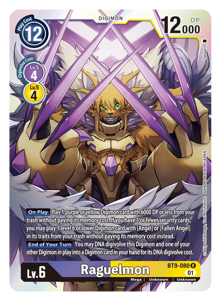 BT09-080 R, Raguelmon
