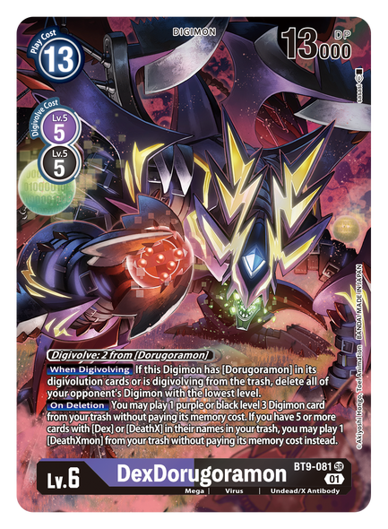 BT09-081 SR, DexDorugoramon (Alternate Art)