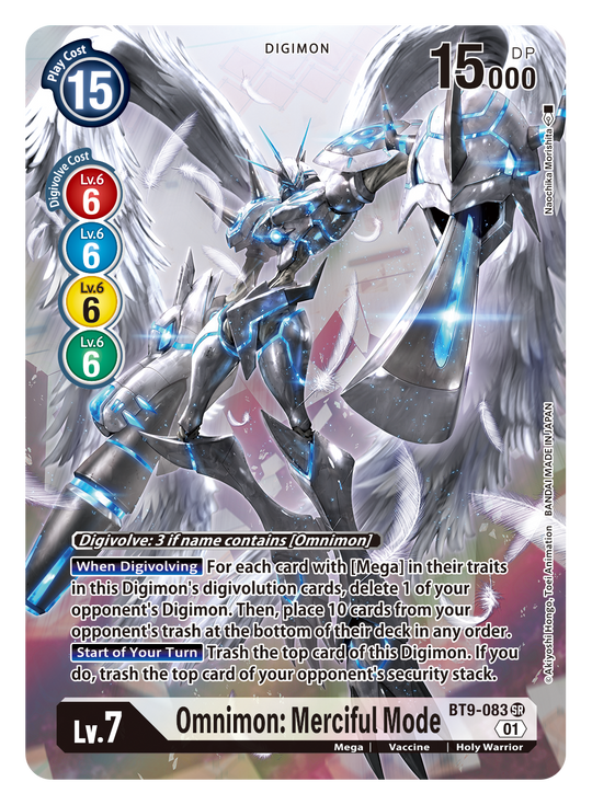 BT09-083 SR, Omnimon: Merciful Mode (Alternate Art)
