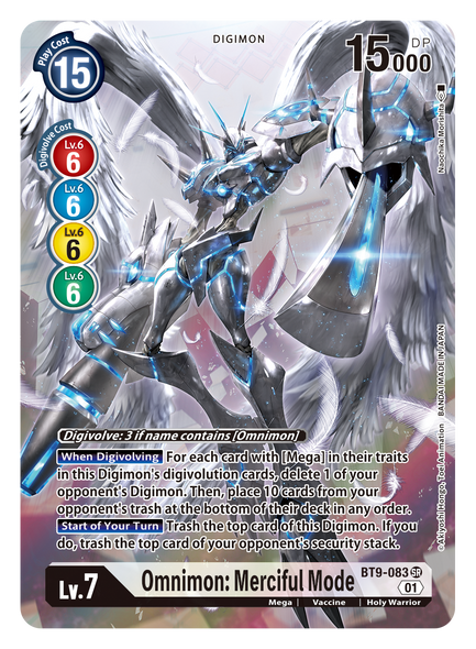 BT09-083 SR, Omnimon: Merciful Mode (Alternate Art)