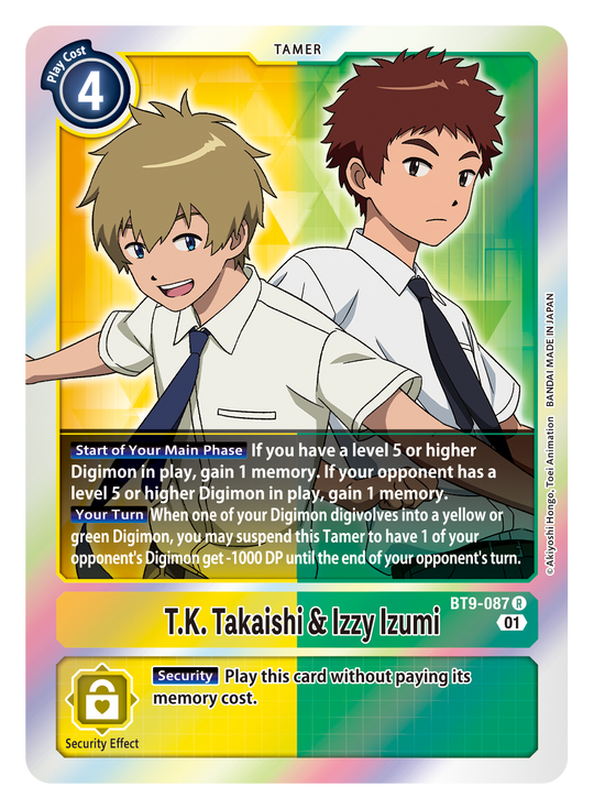 BT09-087 R, T.K. Takaishi & Izzy Izumi