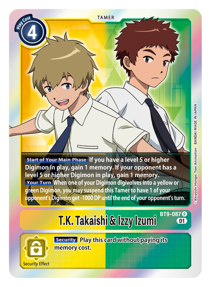 BT09-087 R, T.K. Takaishi & Izzy Izumi