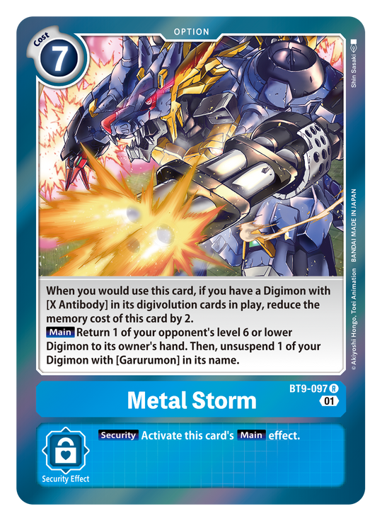 BT09-097 R, Metal Storm