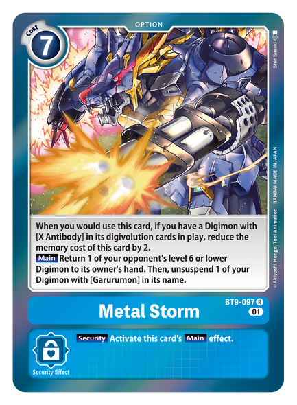 BT09-097 R, Metal Storm