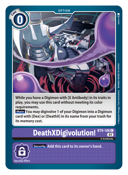 BT09-106 C, DeathXDigivolution!