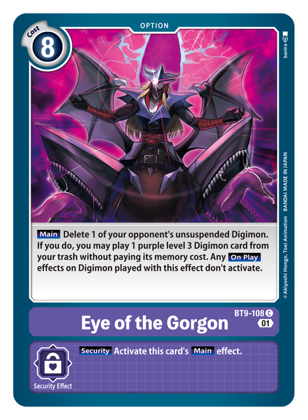 BT09-108 C, Eye of the Gorgon