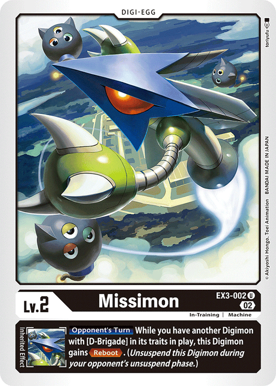EX03-002 U, Missimon