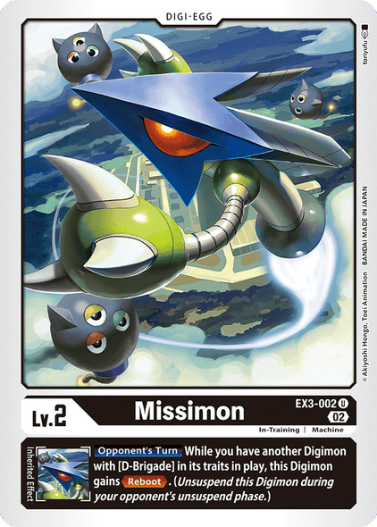EX03-002 U, Missimon