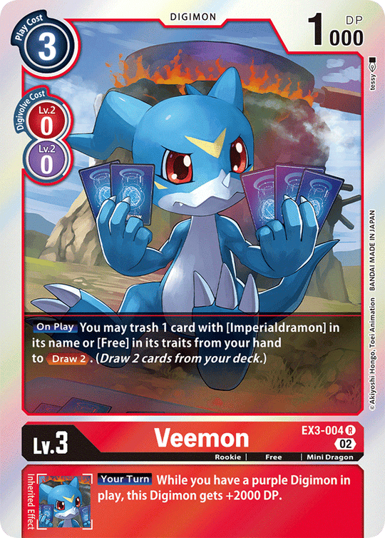 EX03-004 R, Veemon