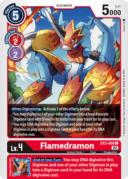 EX03-008 C, Flamedramon