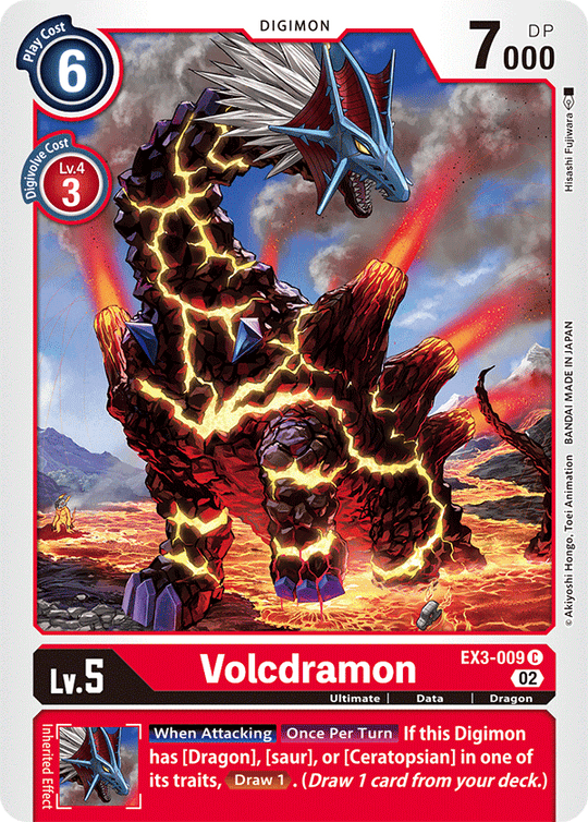EX03-009 C, Volcdramon