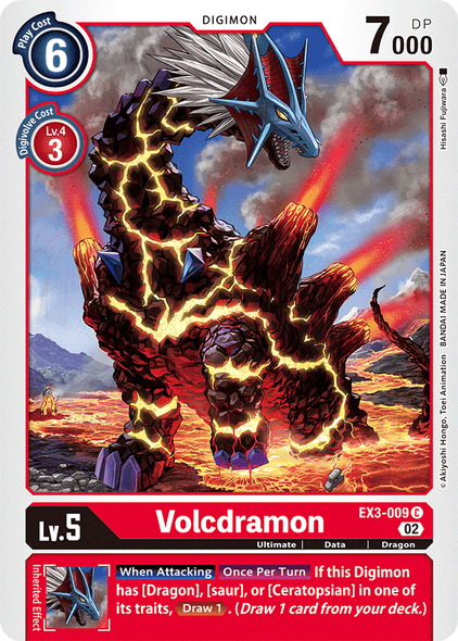 EX03-009 C, Volcdramon