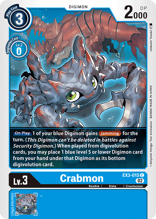 EX03-015 C, Crabmon