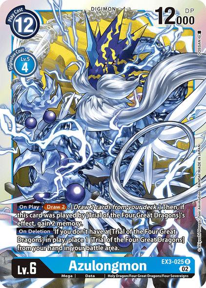 EX03-025 R, Azulongmon