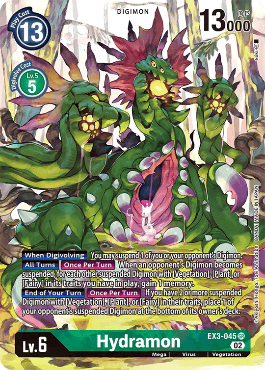 EX03-045 SR, Hydramon (Alternate Art)