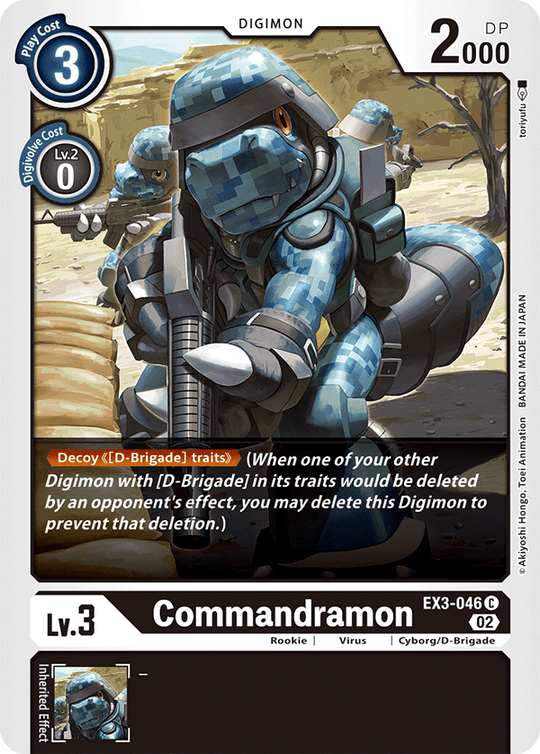 EX03-046 C, Commandramon